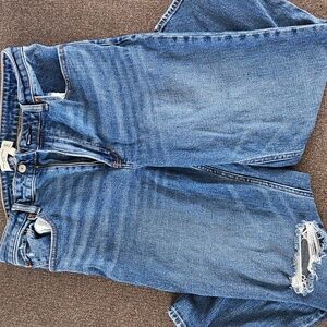 High rise curvy mom jean